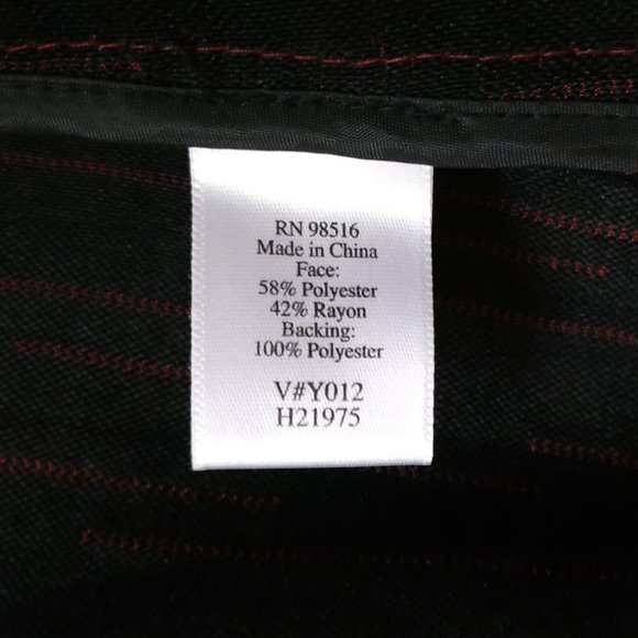 Coldwater Creek Wine/Red Blazer - Picture 7 of 8